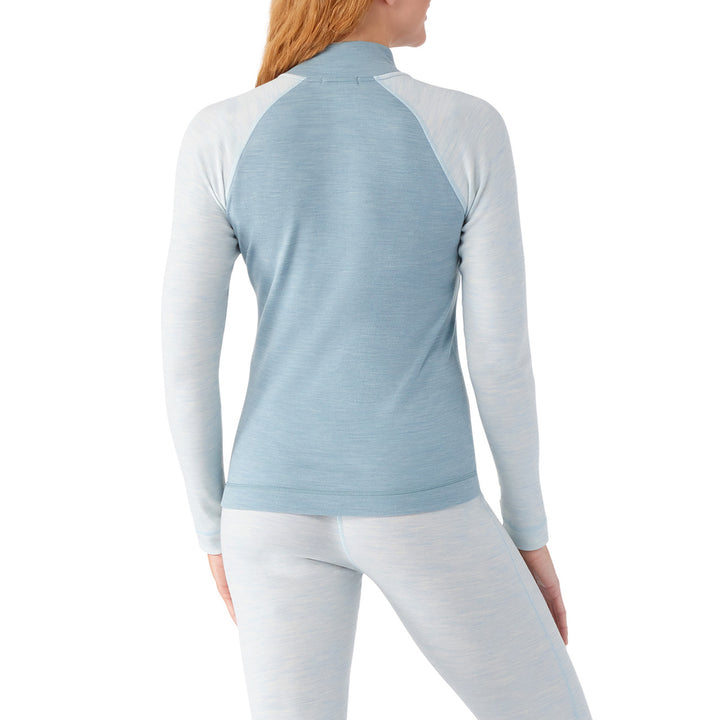 Smartwool Classic Thermal Merino Baselayer 1/4 Zip Top - Women's Lead Heather