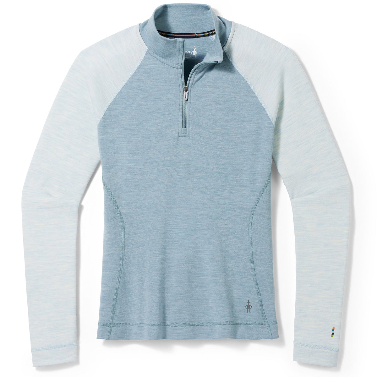 Smartwool Classic Thermal Merino Baselayer 1/4 Zip Top - Women's Lead Heather