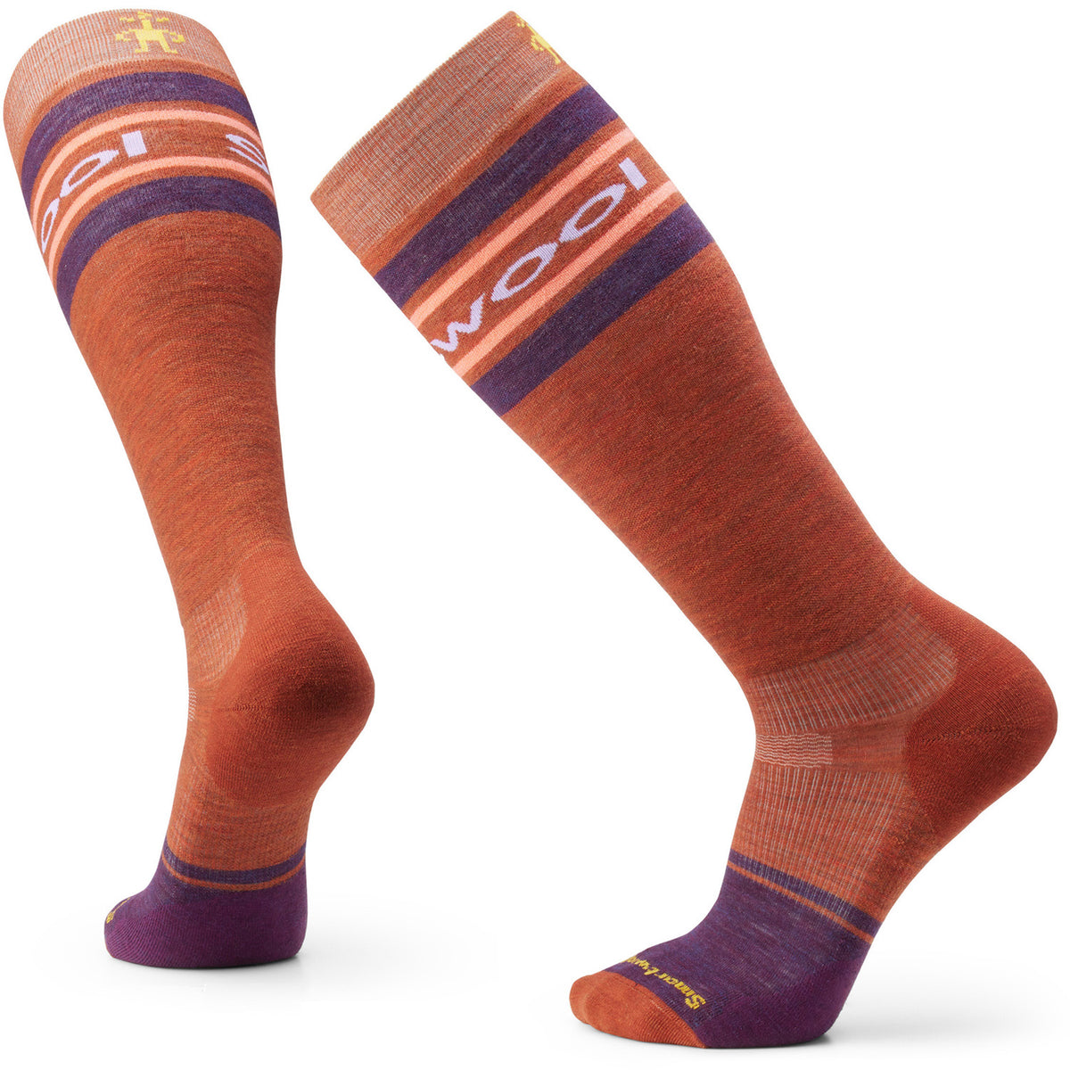 Smartwool Snowboard Targeted Cushion Logo OTC Socks Picante