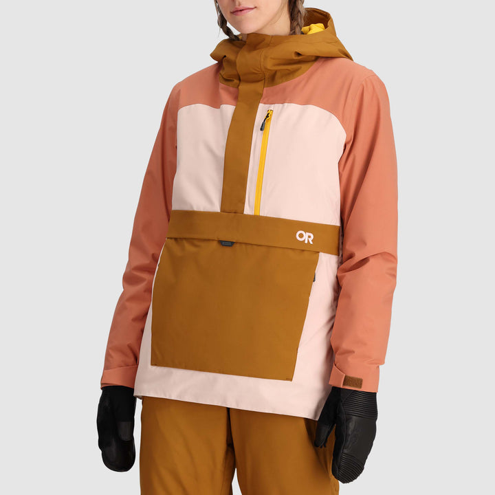 Outdoor Research Snowcrew Anorak - Women's Sienna/Cinnamon/Bronze
