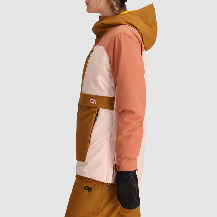 Outdoor Research Snowcrew Anorak - Women's Sienna/Cinnamon/Bronze