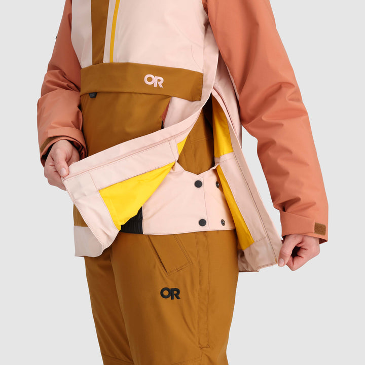 Outdoor Research Snowcrew Anorak - Women's Sienna/Cinnamon/Bronze