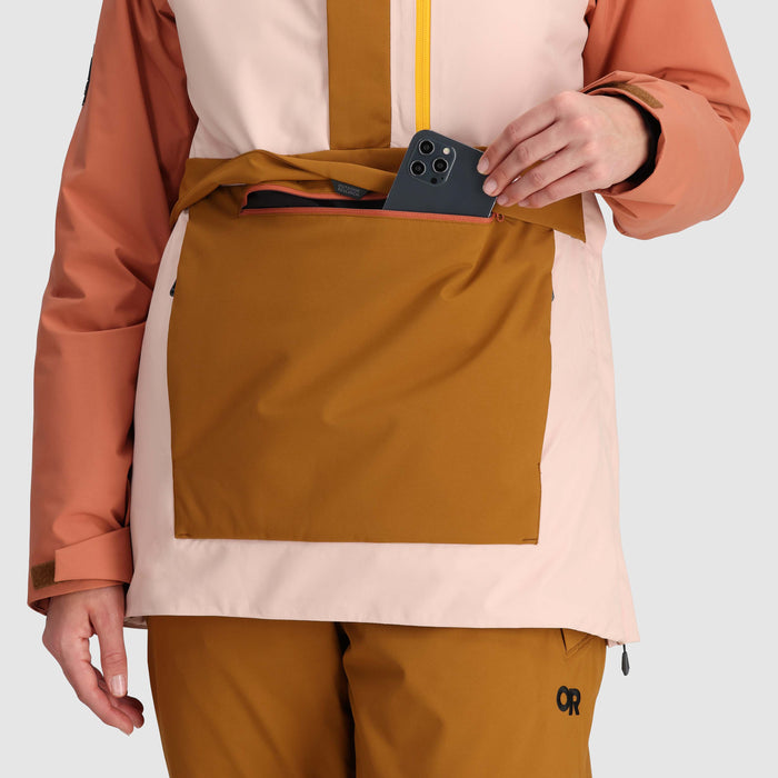 Outdoor Research Snowcrew Anorak - Women's Sienna/Cinnamon/Bronze