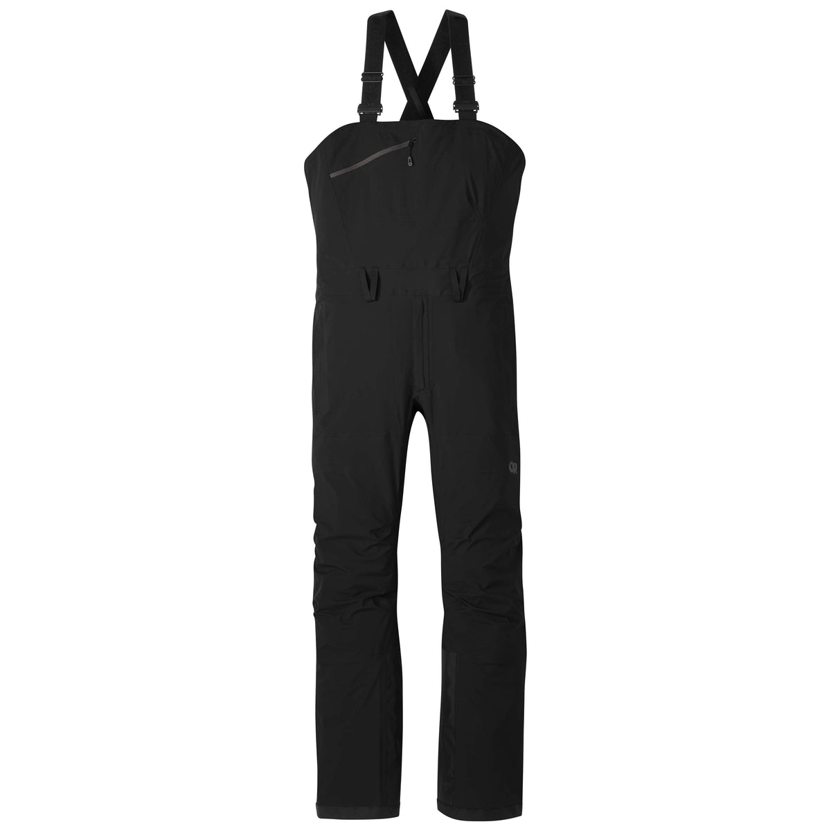 Outdoor Research Carbide Short Bibs - Men's Solid Black
