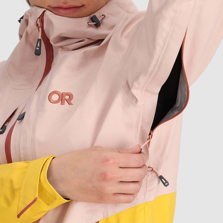 Outdoor Research Carbide Jacket - Women's Sienna/Saffron