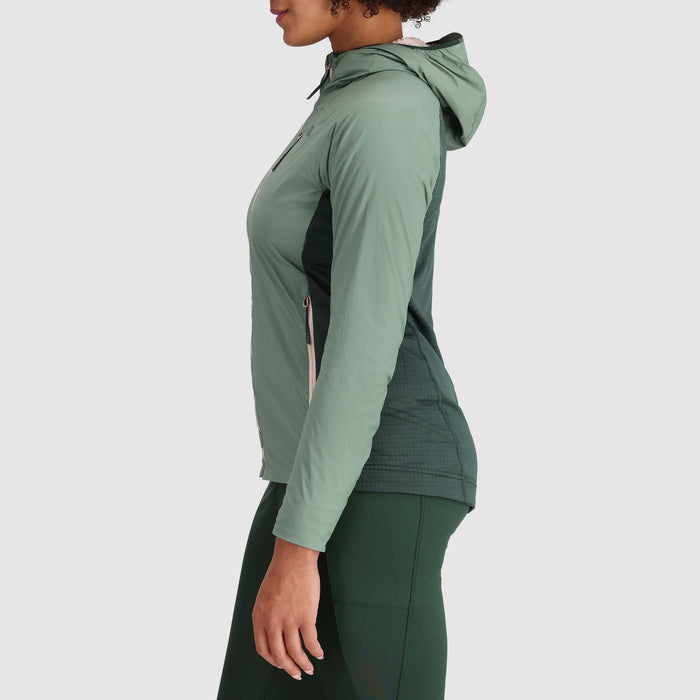 Outdoor Research Deviator Hoodie - Women's Balsam/Grove