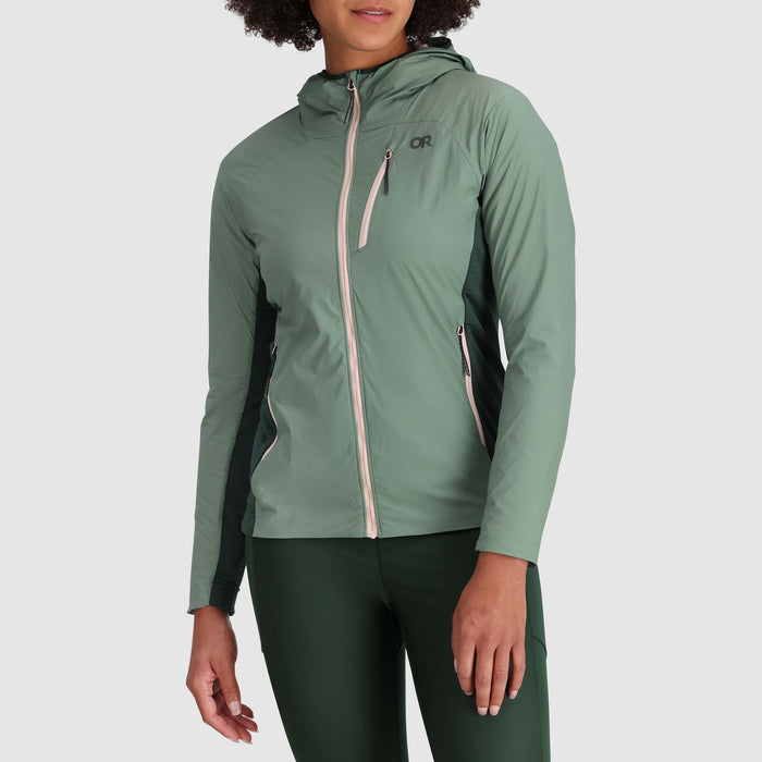 Outdoor Research Deviator Hoodie - Women's Balsam/Grove