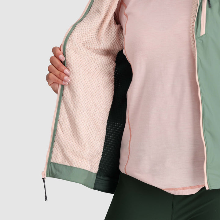 Outdoor Research Deviator Hoodie - Women's Balsam/Grove
