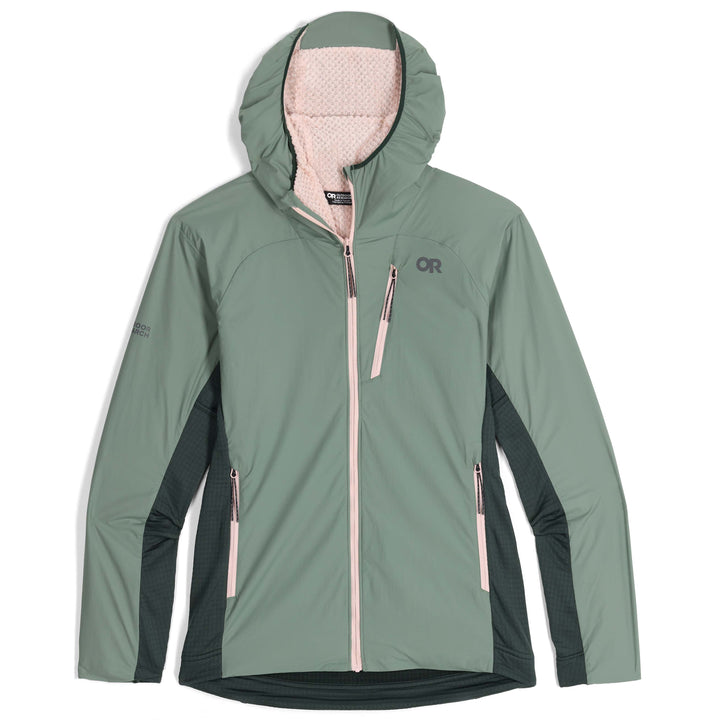 Outdoor Research Deviator Hoodie - Women's Balsam/Grove