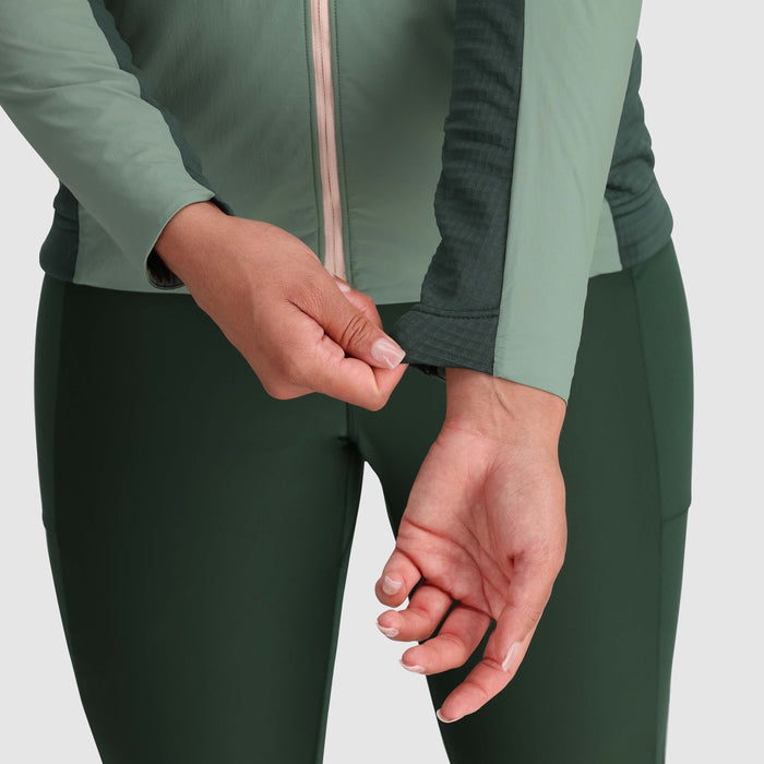 Outdoor Research Deviator Hoodie - Women's Balsam/Grove