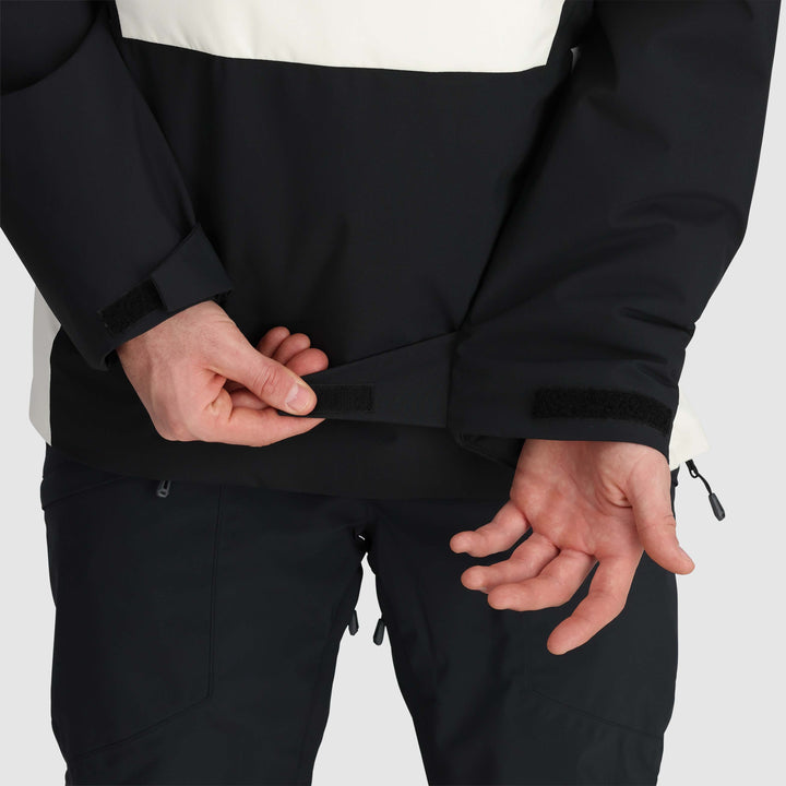 Outdoor Research Snowcrew Anorak - Men's Black/Snow