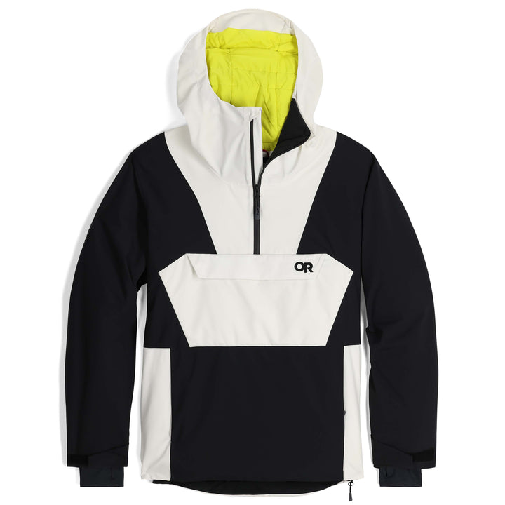 Outdoor Research Snowcrew Anorak - Men's Black/Snow