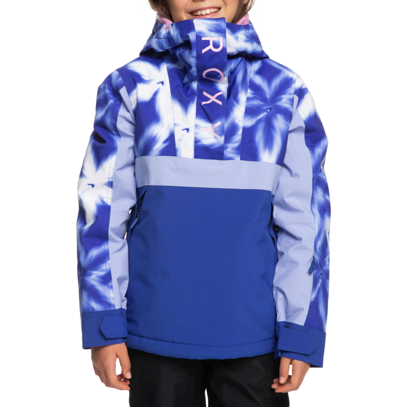 Roxy Shelter Jacket - Girls' Bluing Frozen Flower
