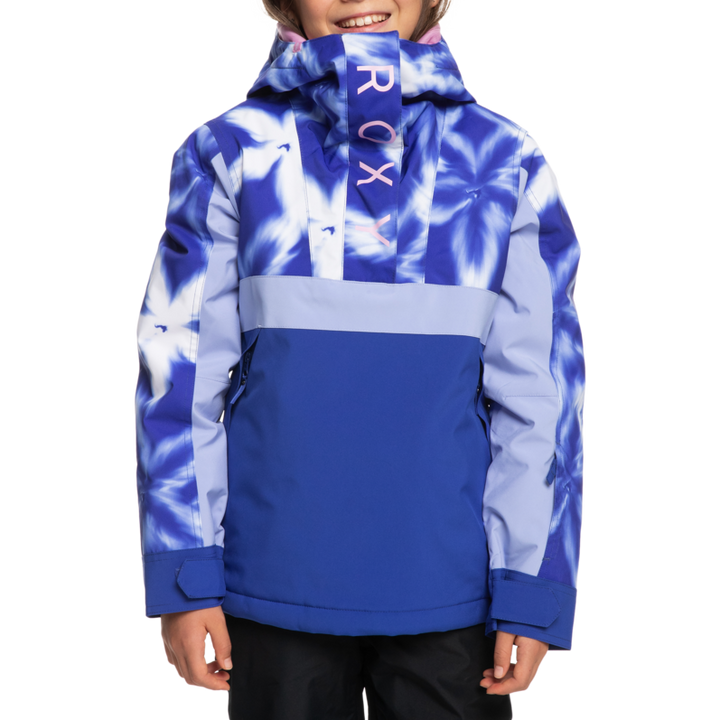 Roxy Shelter Jacket - Girls' Bluing Frozen Flower