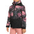 Roxy Silverwinter Jacket - Girls' True Black/Pansy Pansy