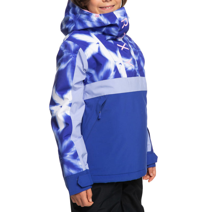 Roxy Shelter Jacket - Girls' Bluing Frozen Flower