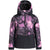 Roxy Silverwinter Jacket - Girls' True Black/Pansy Pansy