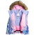 Roxy American Pie Jacket - Girls' Azure Blue Landscape