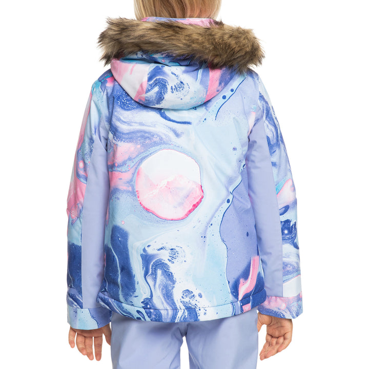 Roxy American Pie Jacket - Girls' Azure Blue Landscape