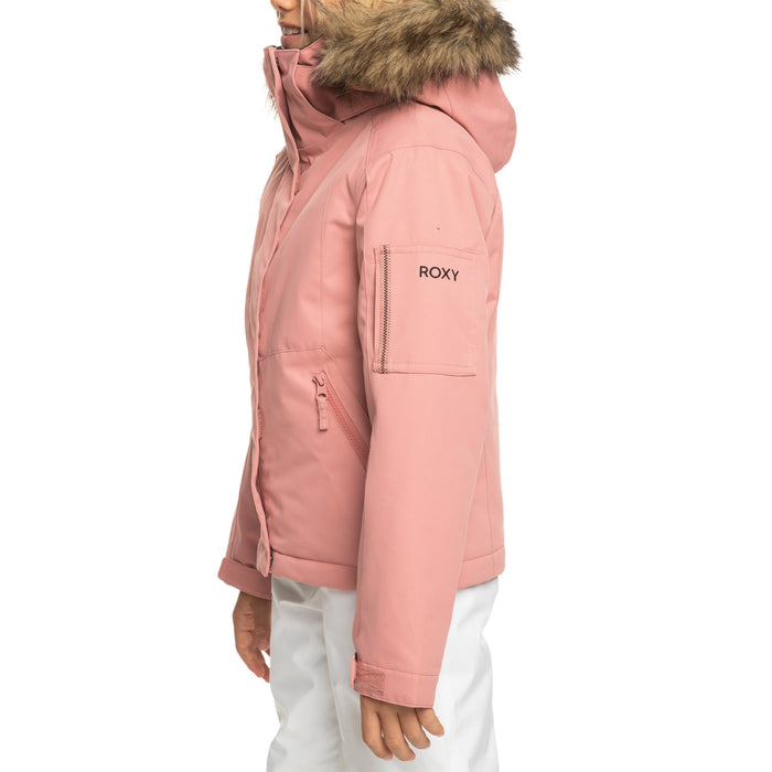 Roxy Meade Jacket - Girls' Dusty Rose