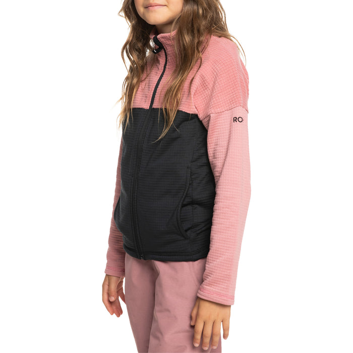 Roxy Sidley Fleece - Girls' Dusty Rose