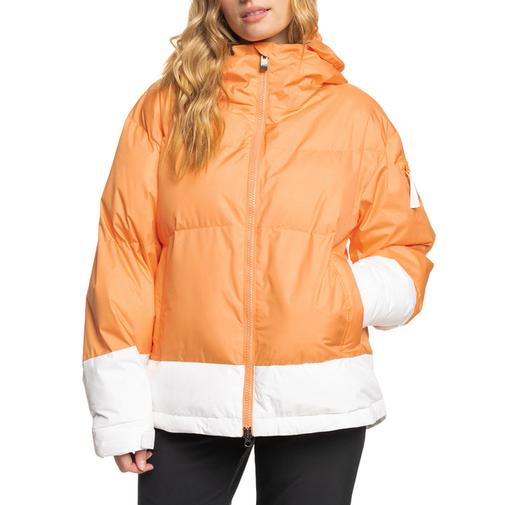 Roxy Chloe Kim Puffy Jacket - Women's Mock Orange