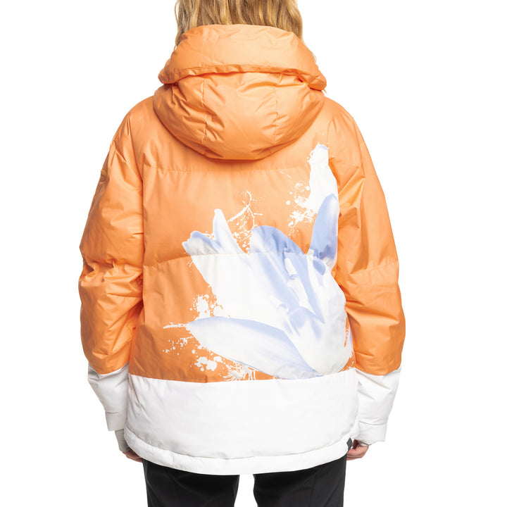 Roxy Chloe Kim Puffy Jacket - Women's Mock Orange