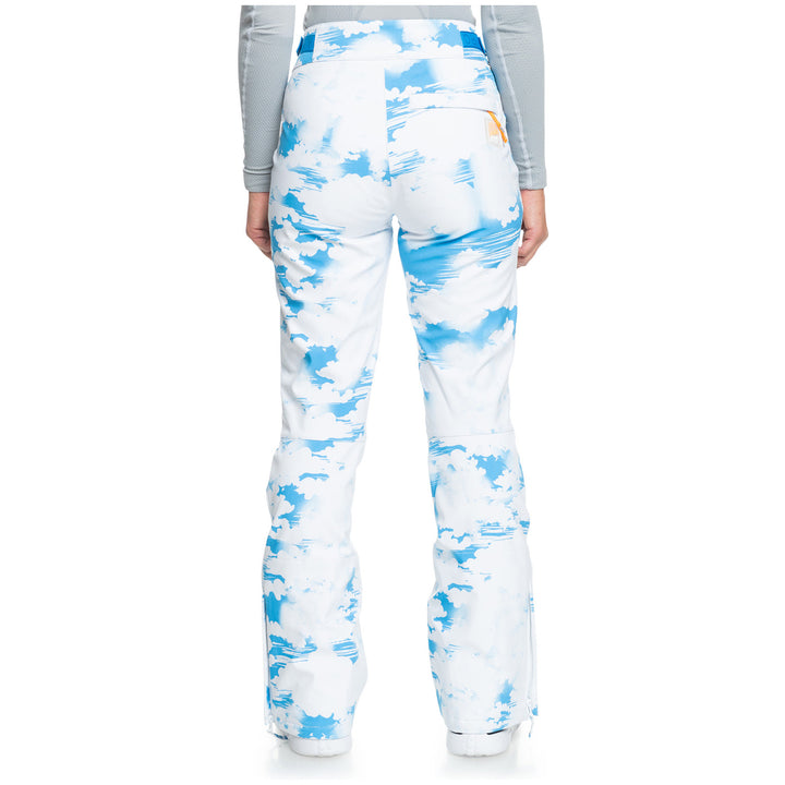 Roxy Chloe Kim Pants - Women's Azure Blue Clouds