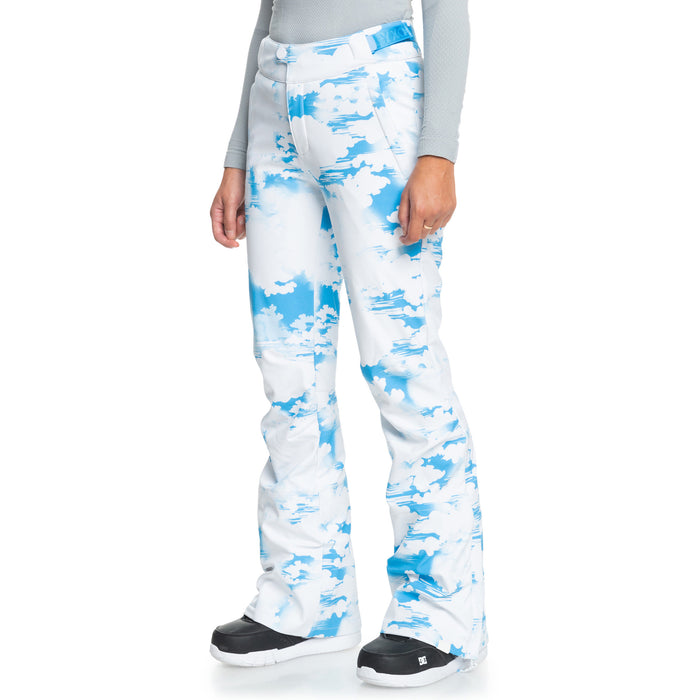 Roxy Chloe Kim Pants - Women's Azure Blue Clouds