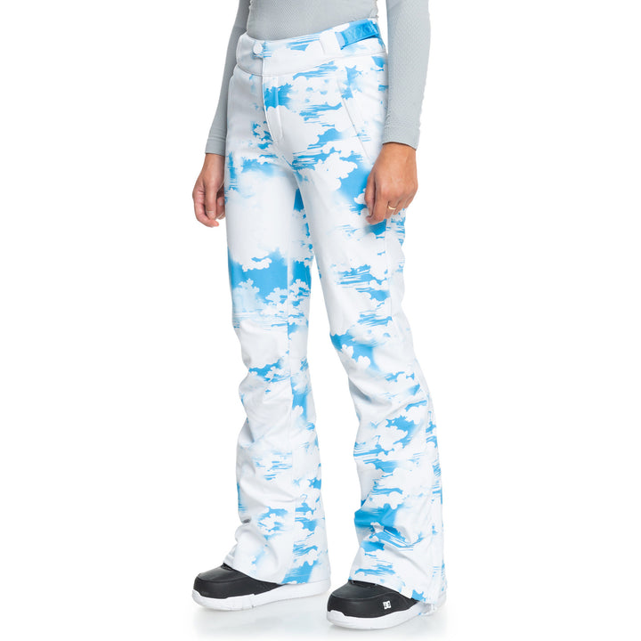 Roxy Chloe Kim Pants - Women's Azure Blue Clouds