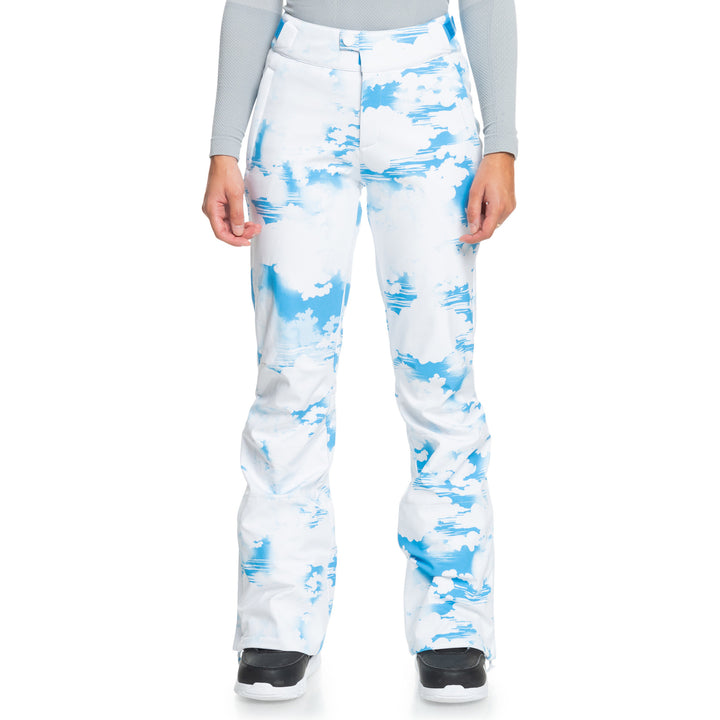 Roxy Chloe Kim Pants - Women's Azure Blue Clouds