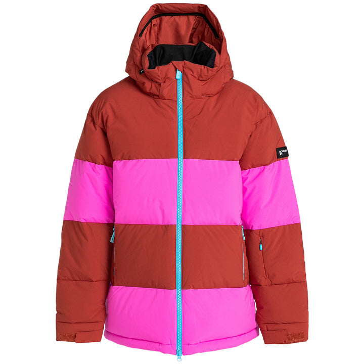 Roxy X Rowley Block Puffer Jacket - Women's Burnt Henna