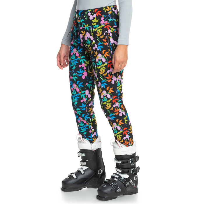 Roxy X Rowley Fuseau Pants - Women's True Black/Multifloral