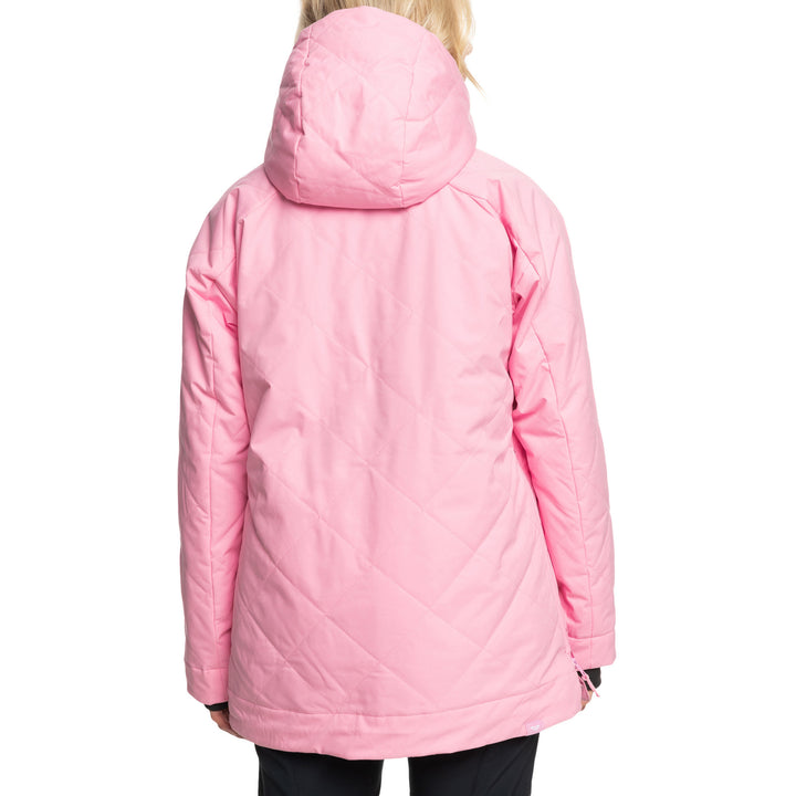 Roxy Radiant Lines Overhead Jacket - Women's Pink Frosting