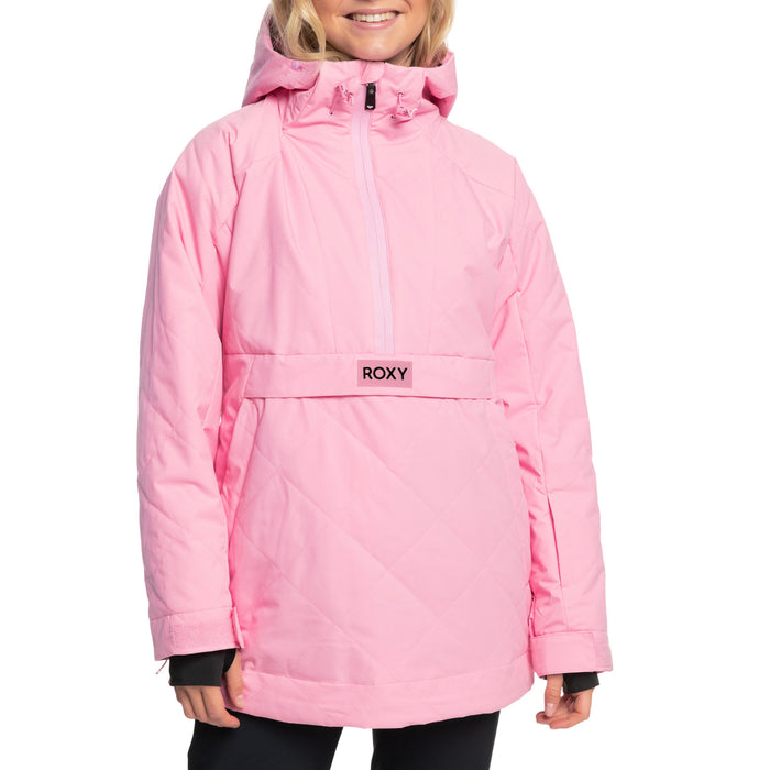 Roxy Radiant Lines Overhead Jacket - Women's Pink Frosting