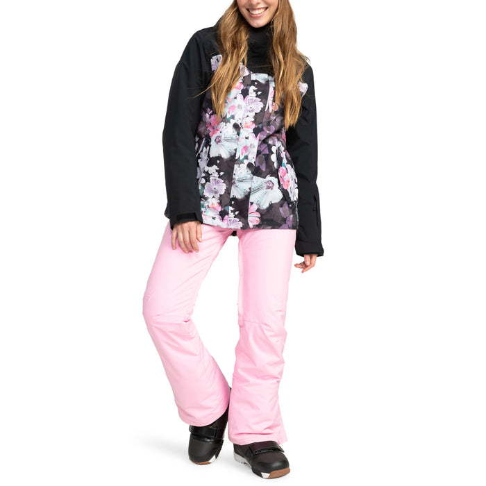 Roxy Jetty 3-in-1 Jacket - Women's True Black/Blurry Flower