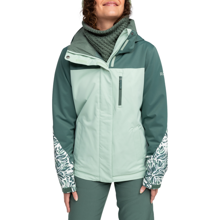 Roxy Jetty Block Jacket - Women's Dark Forest Wild