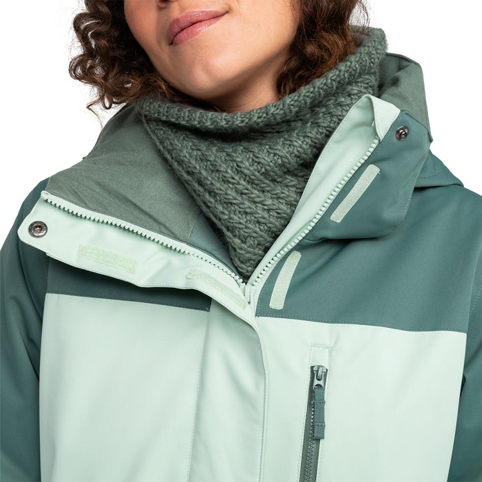 Roxy Jetty Block Jacket - Women's Dark Forest Wild