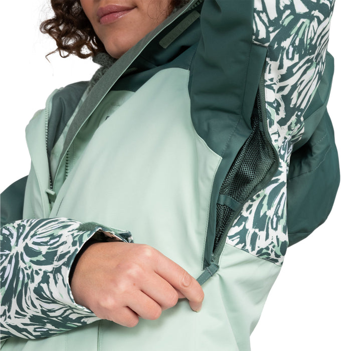 Roxy Jetty Block Jacket - Women's Dark Forest Wild
