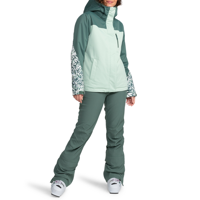 Roxy Jetty Block Jacket - Women's Dark Forest Wild