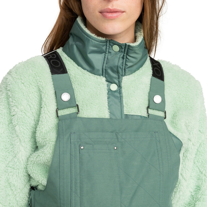 Roxy Rideout Bibs - Women's Dark Forest