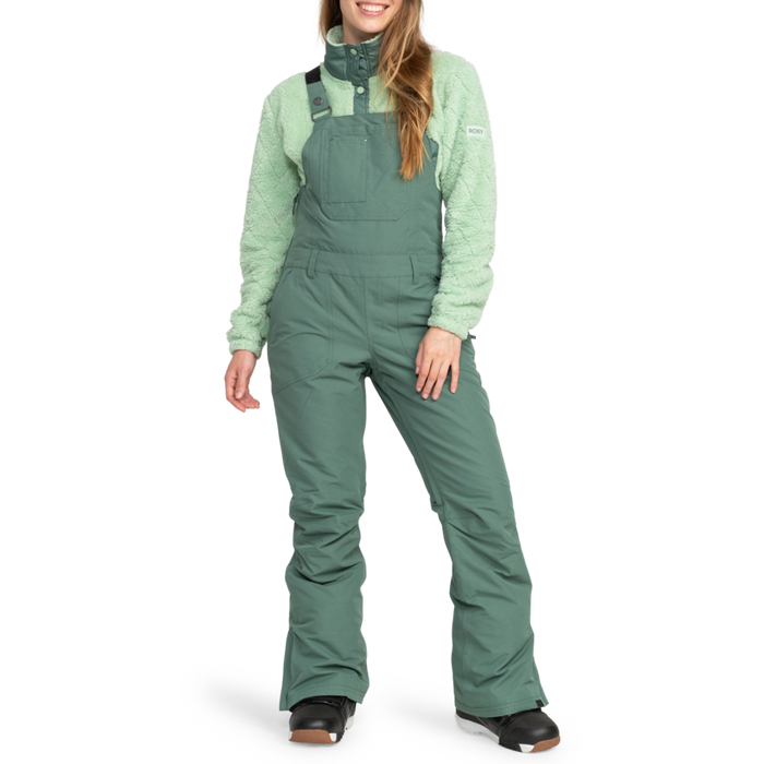 Roxy Rideout Bibs - Women's Dark Forest