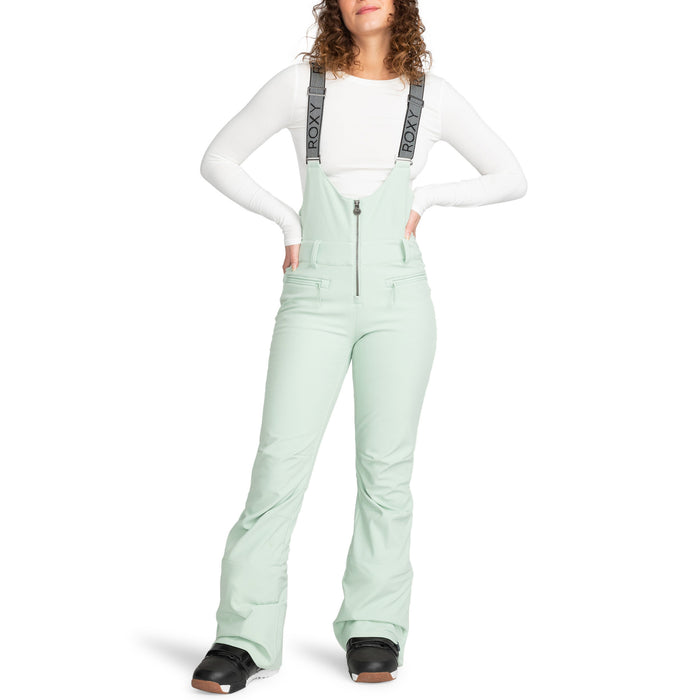 Roxy Summit Bibs - Women's Cameo Green