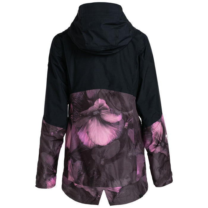 Roxy Glade GORE-TEX Printed Jacket - Women's True Black/Pansy Pansy
