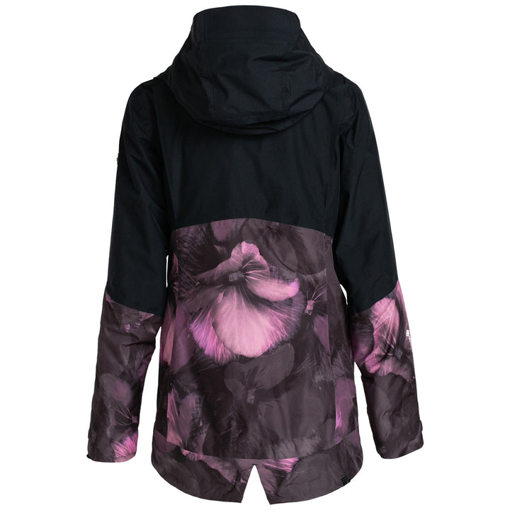 Roxy Glade GORE-TEX Printed Jacket - Women's True Black/Pansy Pansy