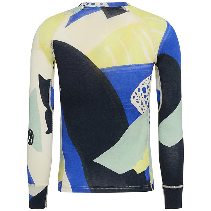 namuk Uil Merino Long Sleeve Top - Kids' Blue Marin