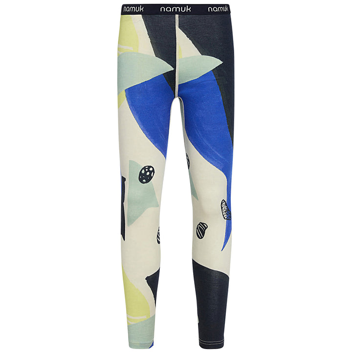namuk Sova Merino Leggings - Kids' Blue Marin