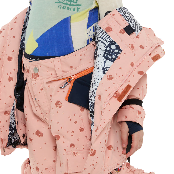 namuk Mission Snow Galaxy Jacket - Kids' Sunset Rose