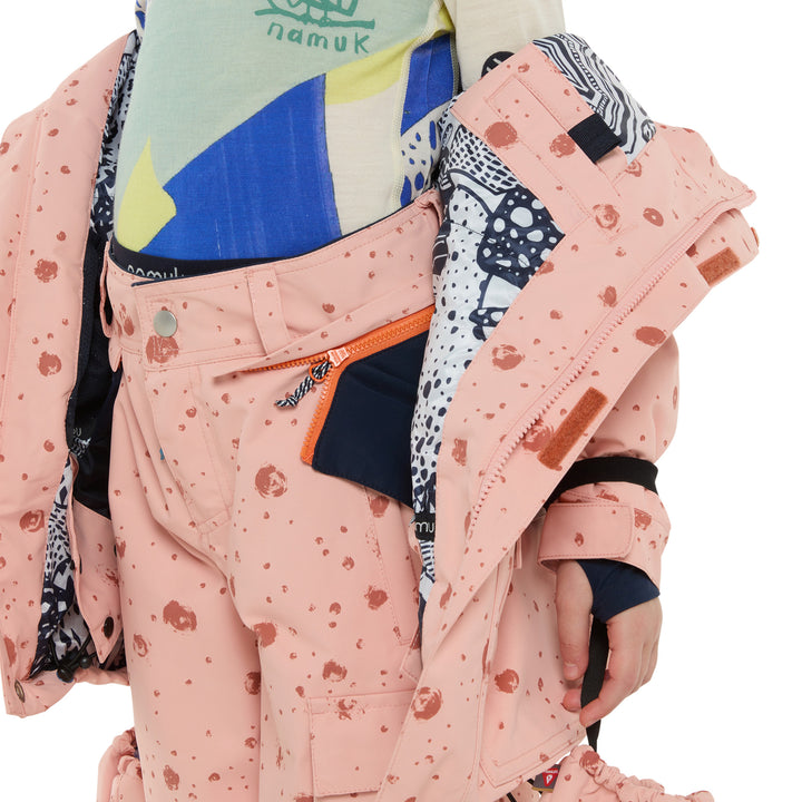 namuk Mission Snow Galaxy Jacket - Kids' Sunset Rose