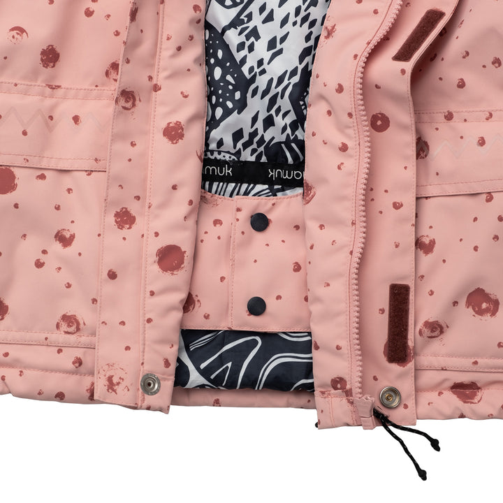 namuk Mission Snow Galaxy Jacket - Kids' Sunset Rose